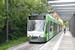 Siemens Combino NF8 n°851 sur la ligne 2 (AVV) à Augsbourg (Augsburg)