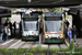 Siemens Combino NF8 n°849 et n°863 sur la ligne 2 (AVV) à Augsbourg (Augsburg)