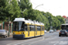 Adtranz GT6N-ZR n°2014 sur la ligne 60 (VBB) à Berlin