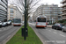 Van Hool NewA330 n°9734 (1-XTQ-568) et Volvo B5L Hybrid 7900 n°9461 (1-VJJ-869) sur la ligne 86 (STIB - MIVB) à Bruxelles (Brussel)