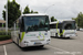 Irisbus Axer n°4312 (8669 YB 14) et Renault Tracer n°7912 (9201 XM 14) sur la ligne 20 (Bus Verts du Calvados) à Deauville