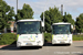 Irisbus Axer n°4312 (8669 YB 14) et n°4306 (8657 YB 14) sur la ligne 20 (Bus Verts du Calvados) à Deauville