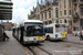 Van Hool AG300 n°4316 (HYM-518) sur la ligne 17 (De Lijn) à Gand (Gent)