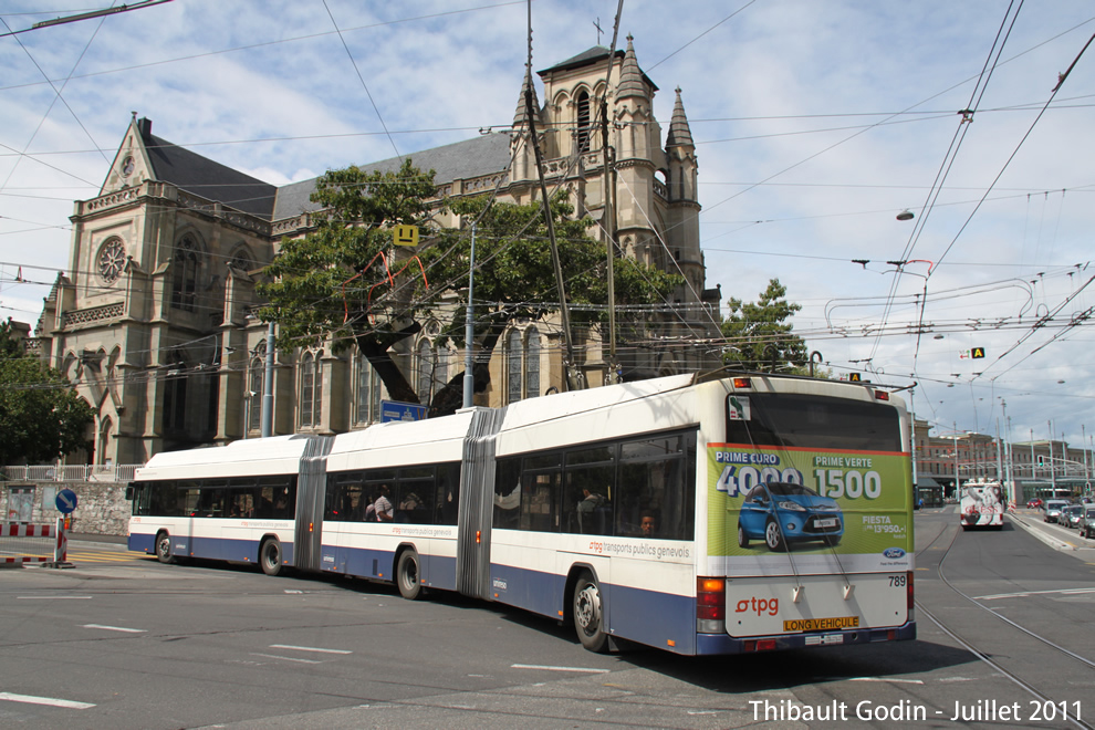 Hess Vossloh-Kiepe lighTram - Trolleybus de Genève