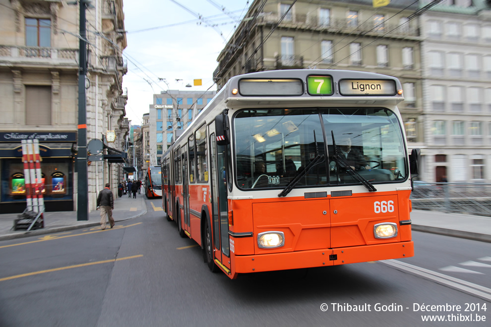 Genève Trolleybus 7