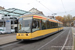 Adtranz-Siemens GT6-70D/N n°253 sur la ligne 2 (KVV) à Karlsruhe