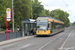 Adtranz-Siemens GT8-70D/N n°308 sur la ligne S2 (KVV) à Karlsruhe