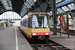 Duewag GT8-100C/2S n°834 sur la ligne S31 (KVV) à Karlsruhe