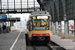 Siemens GT8-100D/2S-M n°910 sur la ligne S31 (KVV) à Karlsruhe