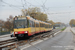 Duewag GT8-100C/2S n°807 sur la ligne S4 (KVV) à Karlsruhe