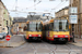 Duewag GT8-100C/2S n°835 et n°806 sur la ligne S4 (KVV) à Karlsruhe