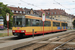 Duewag GT8-100C/2S n°816 sur la ligne S5 (KVV) à Karlsruhe