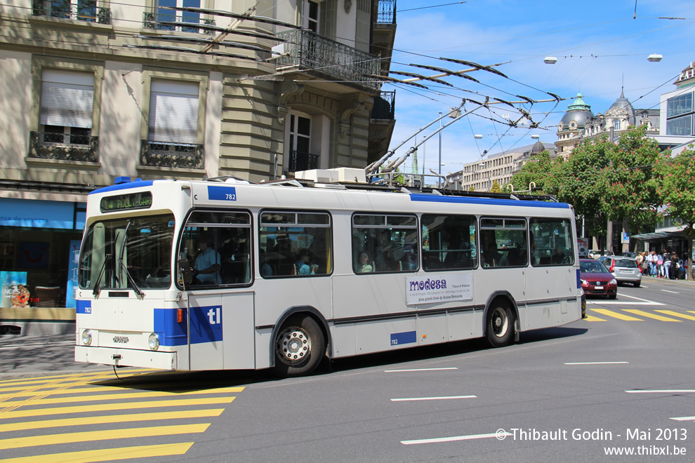 NAW Lauber BBC-Sécheron - Trolleybus de Lausanne