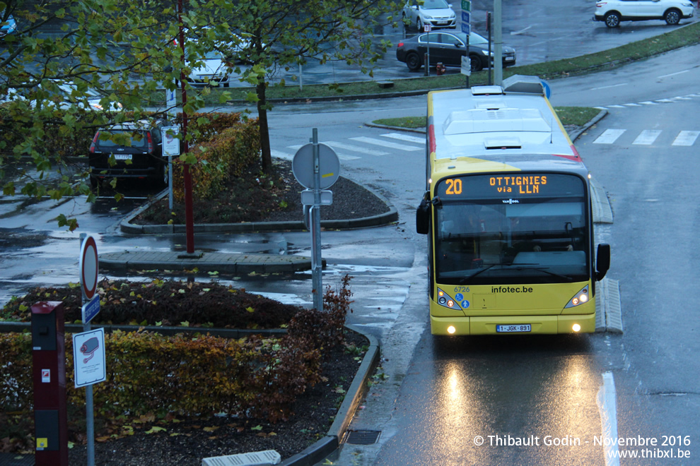 LouvainlaNeuve Bus 20