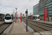 Alstom Citadis 302 n°855 et n°852 sur la ligne T3 (TCL) à Vaulx-en-Velin