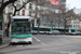 Gruau Microbus n°758 (AB-756-YQ) sur la ligne 501 (Traverse Charonne - RATP) à Gambetta (Paris)