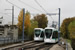 Alstom Citadis 302 n°401 et n°404 sur la ligne T2 (RATP) à Saint-Cloud