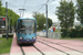 GEC-Alsthom TFS (Tramway français standard) n°825 sur la ligne de tramway (Astuce) au Petit-Quevilly
