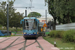 GEC-Alsthom TFS (Tramway français standard) n°813 sur la ligne de tramway (Astuce) au Grand-Quevilly