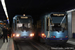 GEC-Alsthom TFS (Tramway français standard) n°813 et n°811 sur la ligne de tramway (Astuce) à Rouen