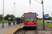 Siemens-Duewag Supertram n°118 sur la Blue Line (Sheffield Supertram) à Sheffield