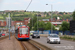 Siemens-Duewag Supertram n°101 sur la Yellow Line (Sheffield Supertram) à Sheffield