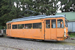 Waggonfabrik Rastatt VrbT2 n°406 Vegetationsbau devant le dépôt du Bergisches Straßenbahnmuseum à Wuppertal