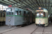 WSW Werkstatt T2 n°628 Der Barmer et Duewag GT6 n°275 Der Bochumer dans le dépôt du Bergisches Straßenbahnmuseum à Wuppertal