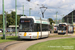 Bombardier Siemens NGT6 Hermelijn n°7280 sur la ligne 15 (De Lijn) à Anvers (Antwerpen)