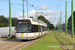 Bombardier Siemens NGT6 Hermelijn n°7242 sur la ligne 15 (De Lijn) à Anvers (Antwerpen)