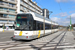 Bombardier Siemens NGT6 Hermelijn n°7266 sur la ligne 2 (De Lijn) à Anvers (Antwerpen)