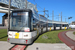 Bombardier Siemens NGT6 Hermelijn n°7212 sur la ligne 24 (De Lijn) à Anvers (Antwerpen)