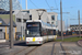 Bombardier Siemens NGT6 Hermelijn n°7275 sur la ligne 24 (De Lijn) à Anvers (Antwerpen)