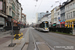 CAF Urbos 100 n°7421 sur la ligne 24 (De Lijn) à Anvers (Antwerpen)