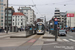 CAF Urbos 100 n°7427 sur la ligne 24 (De Lijn) à Anvers (Antwerpen)