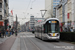 CAF Urbos 100 n°7421 sur la ligne 24 (De Lijn) à Anvers (Antwerpen)