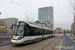 CAF Urbos 100 n°7401 sur la ligne 24 (De Lijn) à Anvers (Antwerpen)