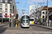 CAF Urbos 100 n°7447 sur la ligne 24 (De Lijn) à Anvers (Antwerpen)