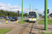 Bombardier Siemens NGT6 Hermelijn n°7206 sur la ligne 3 (De Lijn) à Anvers (Antwerpen)