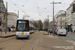 Bombardier Siemens NGT6 Hermelijn n°7223 sur la ligne 4 (De Lijn) à Anvers (Antwerpen)