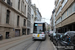 Bombardier Siemens NGT6 Hermelijn n°7218 sur la ligne 4 (De Lijn) à Anvers (Antwerpen)