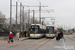 Bombardier Siemens NGT6 Hermelijn n°7230 et n°7251 sur la ligne 4 (De Lijn) à Anvers (Antwerpen)