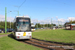 Bombardier Siemens NGT6 Hermelijn n°7272 sur la ligne 5 (De Lijn) à Anvers (Antwerpen)