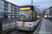 Bombardier Siemens NGT6 Hermelijn n°7256 sur la ligne 9 (De Lijn) à Anvers (Antwerpen)