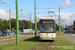 Bombardier Siemens NGT6 Hermelijn n°7215 sur la ligne 9 (De Lijn) à Anvers (Antwerpen)