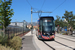 Alstom Citadis 205 Compact sur la ligne T (Lignes de l'agglo) à Aubagne