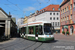 Bombardier Flexity Outlook Cityrunner CF8 CityFlex n°878 sur la ligne 1 (AVV) à Augsbourg (Augsburg)