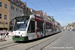 Siemens Combino NF8 n°848 sur la ligne 13 (AVV) à Augsbourg (Augsburg)