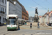 Bombardier Flexity Outlook Cityrunner CF8 CityFlex n°895 sur la ligne 13 (AVV) à Augsbourg (Augsburg)