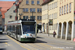 Siemens Combino NF8 n°827 sur la ligne 13 (AVV) à Augsbourg (Augsburg)